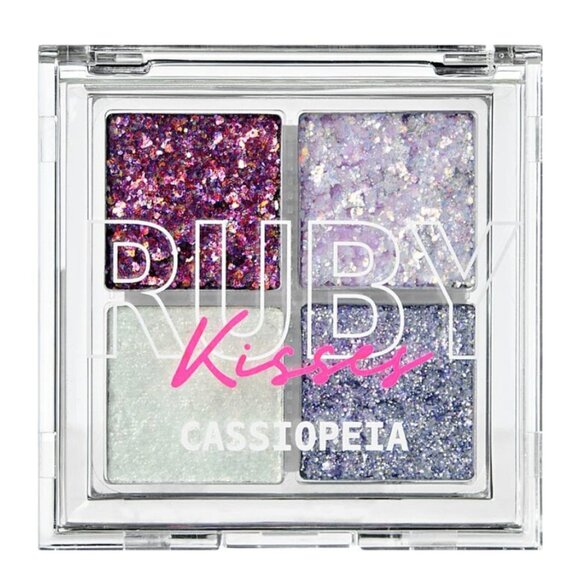 Ruby Kiss Glitter Gem Eye Shadow Palette #GGP03 Cassiopeia Eyeshadow Palette - Picture 4 of 13